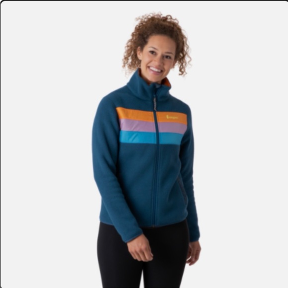 Cotopaxi Blue and Orange Fleece Jacket - Picture 5 of 5